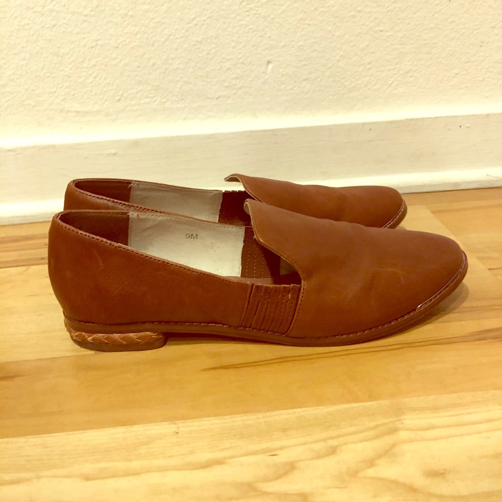 Matt Bernson Brown Leather Loafers